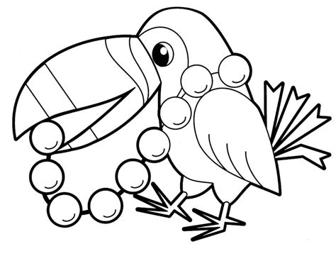 jungle animal coloring pages    print