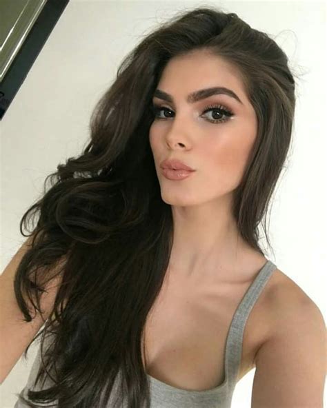 Denisse Franco Miss Universe Mexico 2017 Classic Hairstyles Straight