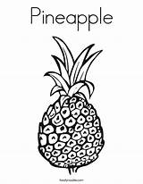Coloring Pineapple Fruit Pages Gentleness Am Apple Spirit Color Twistynoodle Kids Colouring Noodle Trace Fruits Template Twisty Print Outline Pineapples sketch template