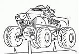 Monster Truck Coloring Pages Colouring Kids Taz Cool Wars Star Sheet Transportation Fre Printables sketch template