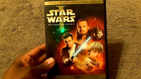 star wars  prequel trilogy dvd review youtube