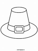 Pilgrim Hat Template Thanksgiving Coloring Pages Coloringpage Eu Craft Templates Kids Boy Choose Board Crafts sketch template