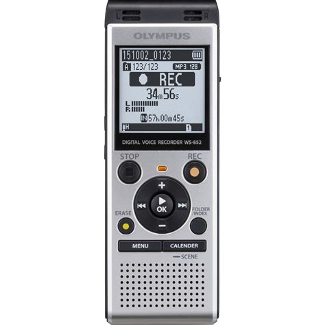 olympus ws  digital voice recorder silver vsu bh