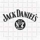 Jack Daniels Logo Svg Dxf sketch template