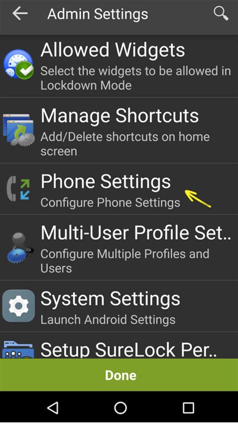 block incoming  outgoing call  android phone surelock