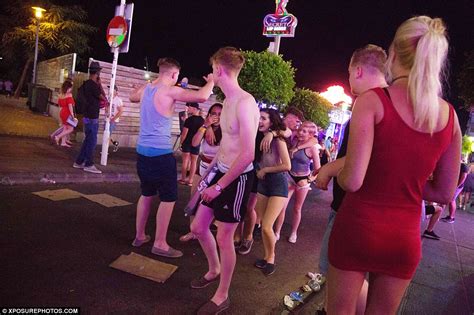 photo capture one summer night in magaluf in its hideous glory daily