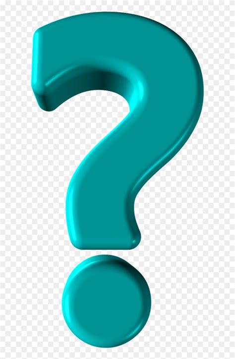 high quality question mark clip art teal transparent png