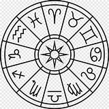Zodiac Astrology Horoscope Astrological sketch template