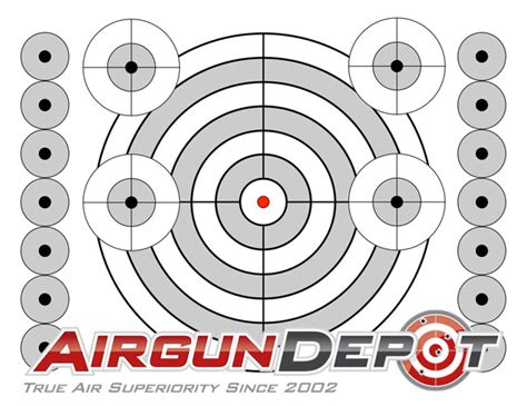 printable targets airgun depot