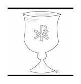 Coloring Catholic Communion Chalice First Kids Pages Crafts Eucharist Homeschooling Roman Altar Server Template sketch template