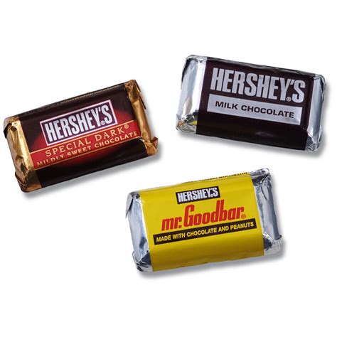 imprintca hersheys mini chocolate bar assorted