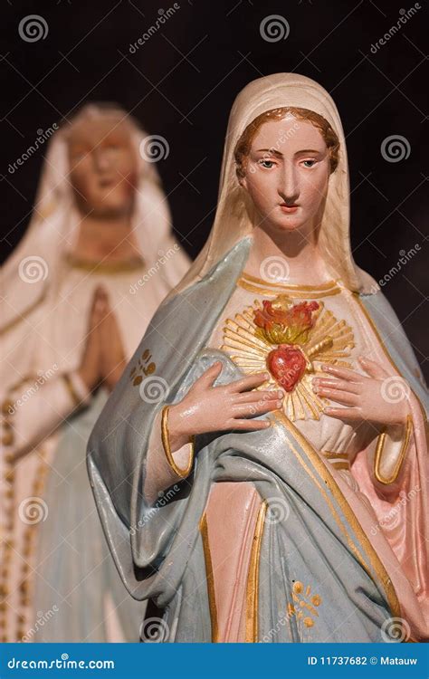 holy women stock photo image  heart ikon antique