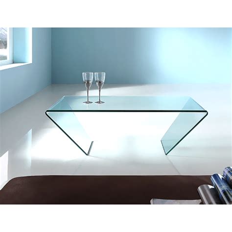 Angled Glass Coffee Table Modern Stylish Retro And Contemporary Glass