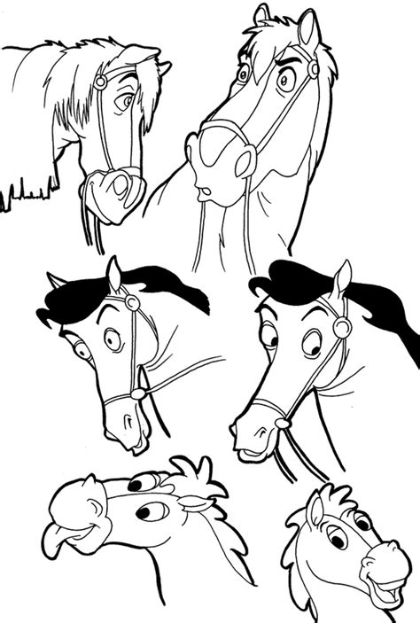 disney horses disney horses horse coloring pages princess painting