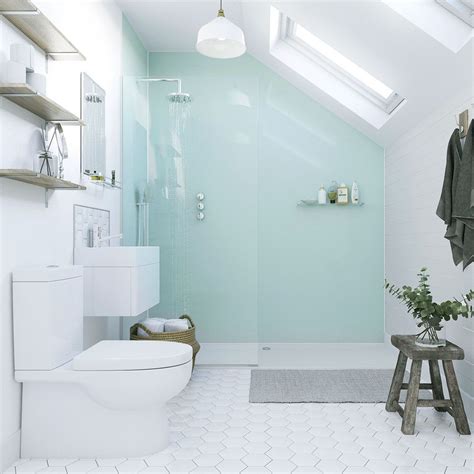 showerwall waterproof decorative wall panel aqua ice  victorian plumbing uk acrylic