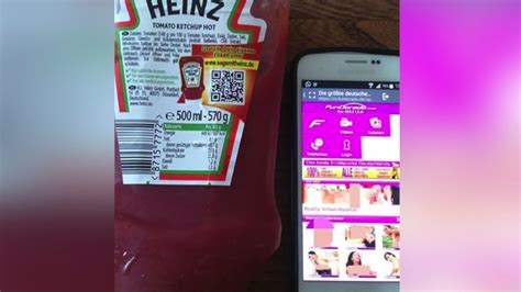 Qr Code On Heinz Ketchup Bottle Leads To Porn Site