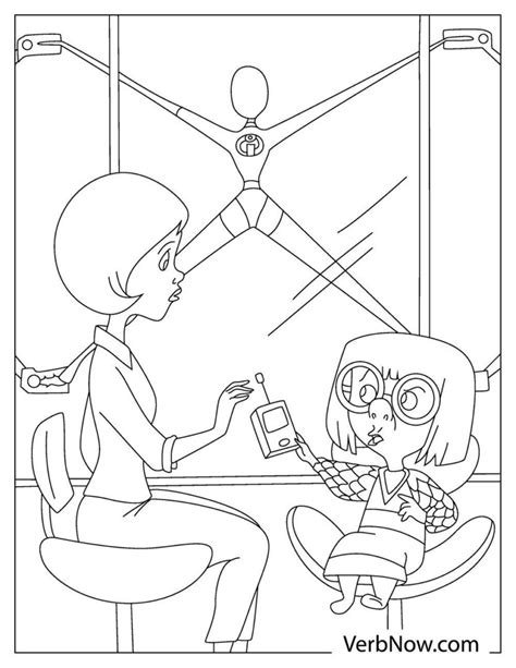 incredibles coloring pages book   printable