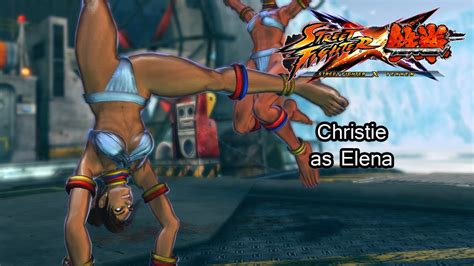 Christie As Elena Street Fighter X Tekken Youtube