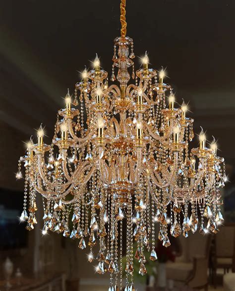 large crystal chandeliers modern lighting dining room crystal