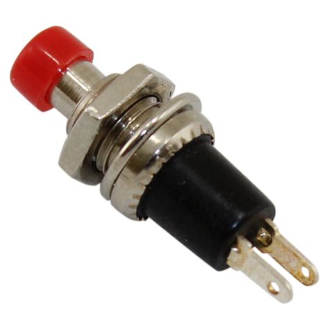 red push button switch
