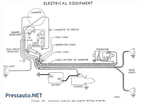 ford  tractor electrical wiring diagram