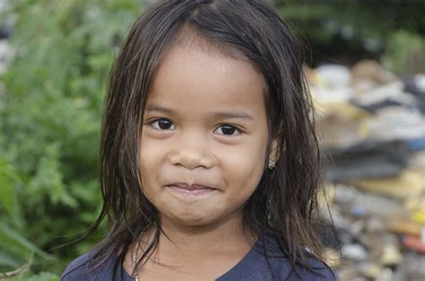 Cebu Philippine Slum Girl