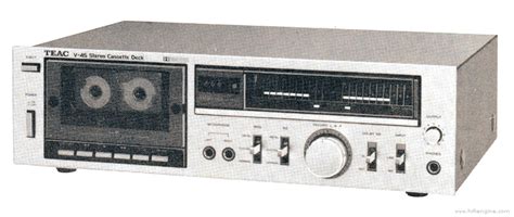 Teac V 45 Stereo Cassette Deck Manual Hifi Engine