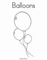 Balloons Birthday Designlooter sketch template