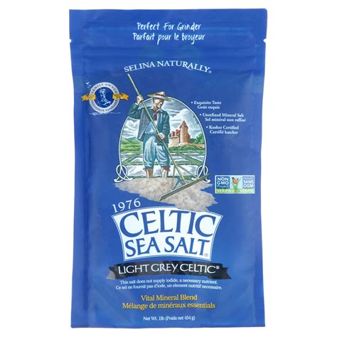 celtic sea salt light grey coarse sea salt  oz bag walmartcom