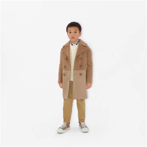 cashmere wool coat  camel burberry official
