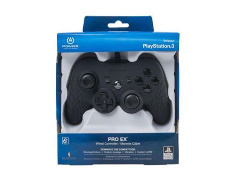 power  pro  wired controller  sony ps black neweggcom