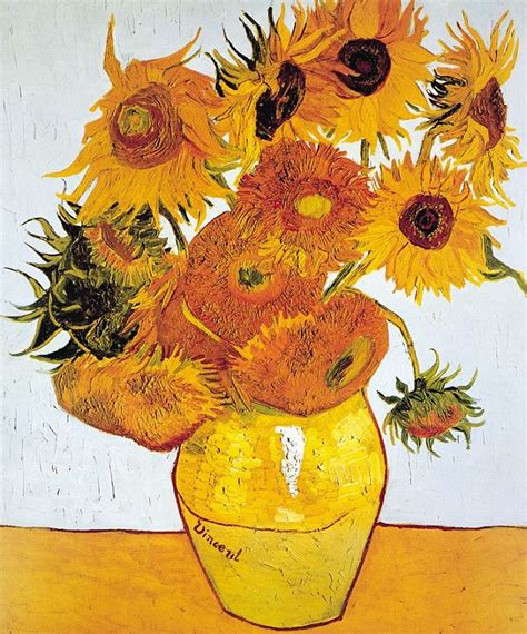 Genetic Secrets Of Van Goghs Unique Sunflowers Revealed Daily Mail