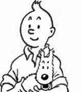 Kuifje Tintin Ausmalbilder sketch template