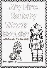 Safety Fire Week Printables Sparky Dog Prevention Worksheets Preschool Coloring Grades Kids Pages Sheets Support Resources Grade Activities Truck Crafts sketch template