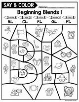 Blends Activities Ateachableteacher sketch template