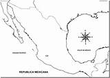 Mapa Mexico Sin Nombres Division La Map Con República Para Coloring Pages México Mexicana Political Without Colorear División Politica Nombre sketch template