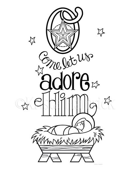 jesus  born series   coloring pages  etsy
