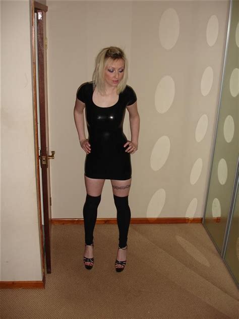 Home Porn  Sexy Belfast Girl In Pvc Dress Northern