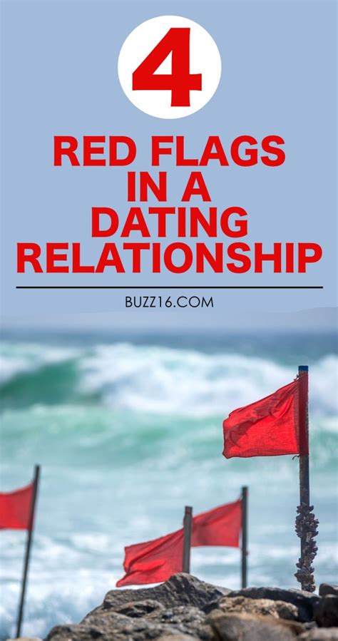 4 red flags in a dating relationship buzz 2018