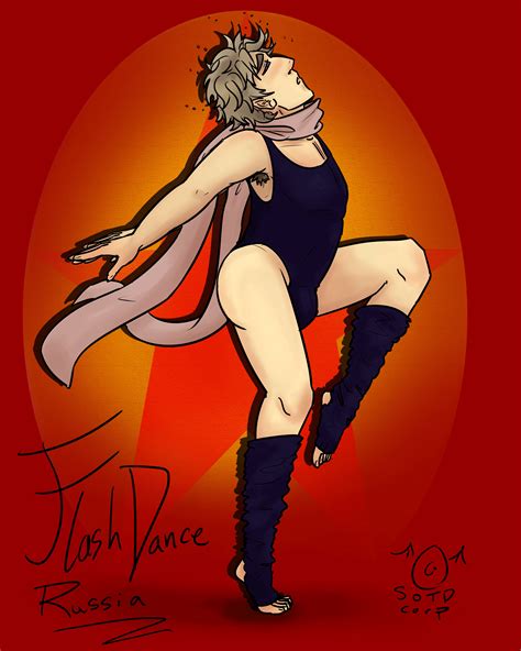 Flashdance Hetalia Russia Silly Animation By Sotdcorp On