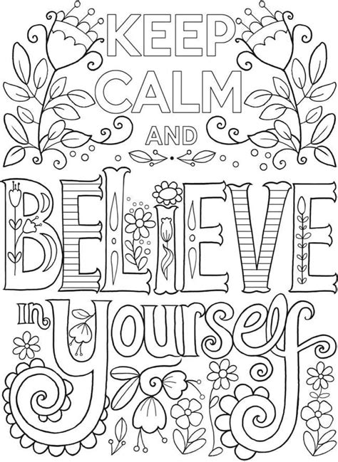 printable motivational coloring pages  kids happier human