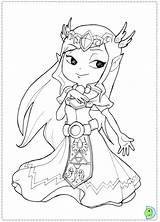 Zelda Coloring Legend Pages Triforce Dinokids Coloriage Link Close Print Library Clipart Popular Template Books sketch template
