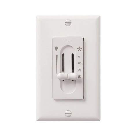 hunter  speed ceiling fan light dimmer control  wall switch accessory part ebay