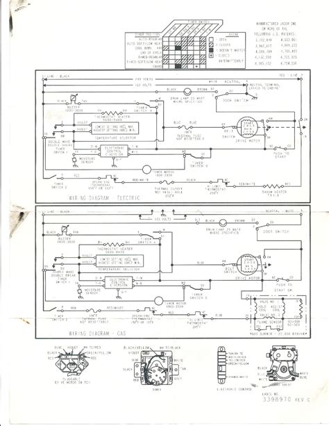 kenmore dryer model   series wiring schematic  parts schematic