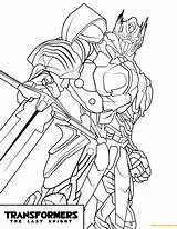 Optimus Prime Transformers Pages Last Coloring Color Night Adults Print Kids sketch template