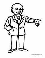 People Business Man Coloring Pages Businesspeople Colormegood sketch template