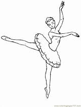 Coloring Pages Dance Dancing Colouring Girl Popular sketch template