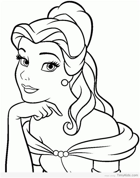 princess belle coloring pages   coloring sheets disney princess