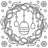 Pasqua Ghirlanda 123rf Salvato sketch template