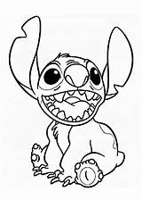 Coloring Stitch Pages Printable Kids Disney Sheets Print Lilo Cartoon Cool 4kids sketch template